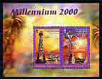 Solomon Islands 2000 New Millennium perf m/sheet containing set of 2, unmounted mint, SG MS 963