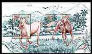 Solomon Islands 2002 Chinese New Year - Year of the Horse perf m/sheet unmounted mint, SG MS 1023