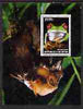 Benin 2005 Frogs #1 perf s/sheet (with Bat as background) fine cto used