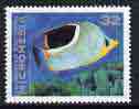 Micronesia 1993-96 Saddle Butterflyfish 32c unmounted mint, SG 282