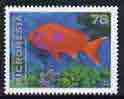 Micronesia 1993-96 Square-spotted Fairy Basslet 78c unmounted mint, SG 290