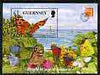 Guernsey 1997 WWF - Endangered Species - Butterflies perf m/sheet (with Hong Kong 97 imprint) unmounted mint, SG MS 734