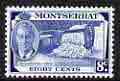 Montserrat 1951 Sea Island Cotton 8c (from def set) unmounted mint SG 129