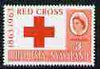 Rhodesia & Nyasaland 1963 Red Cross Centenary 3d unmounted mint, SG 47*