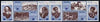 Palau 1983 Bicent of Captain Henry Wilson's Voyage to Palau se-tenant set of 8 unmounted mint, SG 34a