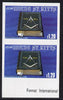 St Kitts 1985 Masonic Lodge $1.20 (Masonic Symbols) unmounted mint imperf pair (SG 179var)