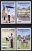 Barbados 1985 150th Anniversary of Royal Barbados Police set of 4 unmounted mint, SG 789-92