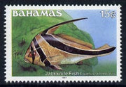 Bahamas 1987 Jacknife Fish 15c (1987 imprint date) unmounted mint, SG 793