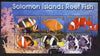 Solomon Islands 2001 Reef Fish perf m/sheet unmounted mint, SG MS 1002