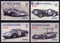 Solomon Islands 1999 Birth Centenary of Enzo Ferrari perf set of 4 unmounted mint, SG 947-50