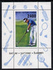 Batum 1996 Sports - Golf 2400 value individual perf sheetlet unmounted mint