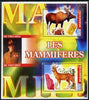 Mali 2005 Mammals & Minerals perf sheetlet containing 2 values with Baden Powell in background, unmounted mint