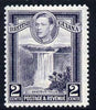 British Guiana 1938-52 KG6 Kaieteur Falls 2c P12.5 unmounted mint SG 309