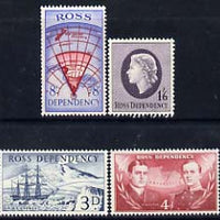 Ross Dependency 1957 £sd set of 4 unmounted mint SG 1-4