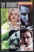 Comoro Islands 2004 Legends #05 imperf sheetlet containing 4 values Marilyn, Cary Grant, Ingrid Bergman & Marlon Brando unmounted mint