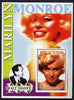 Uzbekistan 2002 Marilyn Monroe & Walt Disney Centenary #09 perf m/sheet unmounted mint