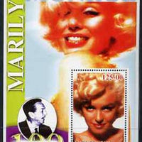 Uzbekistan 2002 Marilyn Monroe & Walt Disney Centenary #09 perf m/sheet unmounted mint