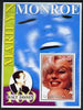 Uzbekistan 2002 Marilyn Monroe & Walt Disney Centenary #10 perf m/sheet unmounted mint