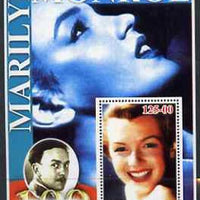 Uzbekistan 2002 Marilyn Monroe & Walt Disney Centenary #12 perf m/sheet unmounted mint