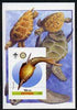 Eritrea 2005 Dinosaurs #01 - Pteraspis imperf m/sheet with Scout & Rotary Logos, background shows various Turtles unmounted mint