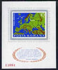 Rumania 1975 Conference for Security & Co-operation in Europe, imperf m/sheet unmounted mint Mi BL125