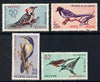 India 1968 Birds set of 4 unmounted mint, SG 578-81