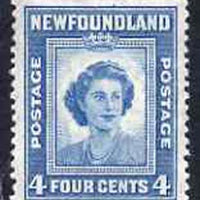 Newfoundland 1947 Queen Elizabeth when Princess 4c unmounted mint, SG 293*