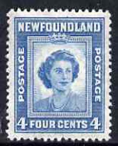 Newfoundland 1947 Queen Elizabeth when Princess 4c unmounted mint, SG 293*