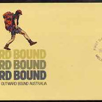 Australia 1981 Outward Bounds 25th Anniversary 24c postal stationery envelope with first day cancellation