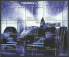 Turkmenistan 2000 Formula 1 (McLaren) perf composite sheetlet containing set of 9 values unmounted mint