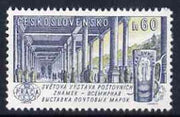 Czechoslovakia 1961 Karlovy Vary spa 60h unmounted mint from 'Praga 62' International Stamp Ex set, SG1253