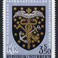 Austria 1971 International Chamber of Commerce Congress 3s 50 unmounted mint, SG1608