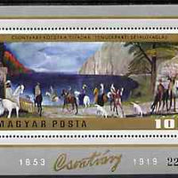 Hungary 1973 Paintings by Csontvary Kosztka perf m/sheet unmounted mint SG MS 2818