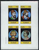 Staffa 1982 People of the World imperf set of 4 values unmounted mint