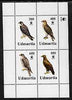 Udmurtia Republic 1996 WWF - Birds of Prey perf sheetlet containing set of 4 values unmounted mint