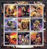 Kyrgyzstan 2001 Fantasy Art of Boris Vallejo perf sheetlet containing 9 values unmounted mint