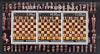 Kalmikia Republic 2000 Chess #5 perf sheetlet containing set of 3 values unmounted mint