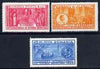 Rumania 1932 Medical Congress set of 3 unmounted mint, SG 1262-64