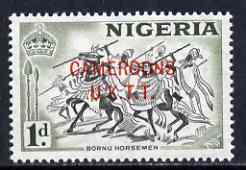 Cameroun 1960-61 Bornu Horsemen 1d (from def set) unmounted mint SG T2