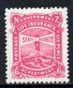 New Zealand 1944-47 Life Insurance 6d pink (Lighthouse) unmounted mint, SG L41