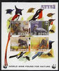 Altaj Republic 1998 WWF imperf sheetlet containing set of 4 values unmounted mint