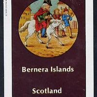 Bernera 1982 Fairy Tales (Riding a Horse) imperf deluxe sheet (£2 value) unmounted mint