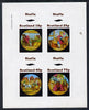 Staffa 1982 Fairy Tales (High Society) imperf sheetlet containing set of 4 values unmounted mint