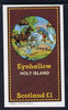 Eynhallow 1982 Fairy Tales (Riding a Horse #2) imperf souvenir sheet (£1 value) unmounted mint