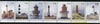 Kuril Islands 2000 Lighthouses perf set of 7 values complete unmounted mint