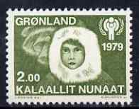 Greenland 1979 International Year of the Child 2k unmounted mint, SG 112