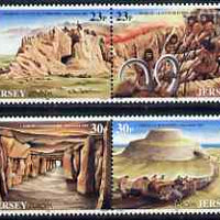 Jersey 1994 Europa - Archaeological Discoveries perf set of 4 unmounted mint SG 655-58