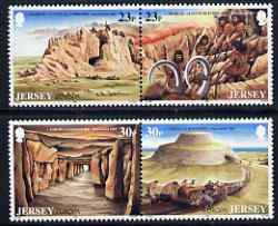 Jersey 1994 Europa - Archaeological Discoveries perf set of 4 unmounted mint SG 655-58