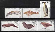 Bulgaria 1995 Antarctic Animals complete set of 6 cto used, SG 4008-13*