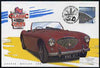 Great Britain 1996 Classic Sports Cars 37p Austin Healey 100 on Mercury illustrated (Limited Edition) cover with special Beaulieu cancel, SG 1947